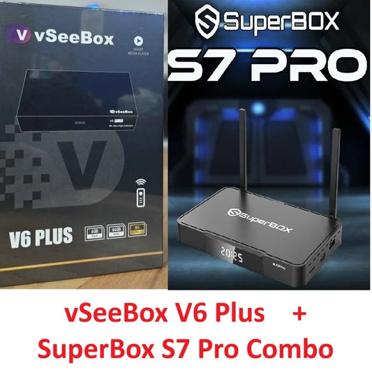 🔥vSeeBox V6 Plus Media Device + 1 Free S7 Pro Included Combo Deal | US Shipping