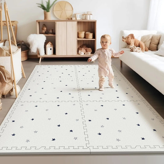 PIGLOG Baby Foam Play Mat With Interlocking Floor Tiles