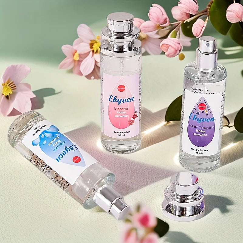 Gentle Baby Milk Fragrance Fresh Perfume Talcum Powder Fragrance Lasting Fruity Fragrance Milk Fragrance Baby Lavender Perfume 35ml