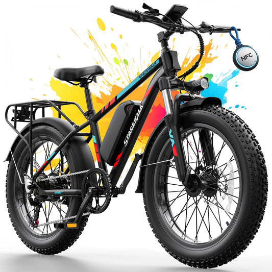 EILLEO Spacewalk Electric Fat Tire Ebike With Removable Battery