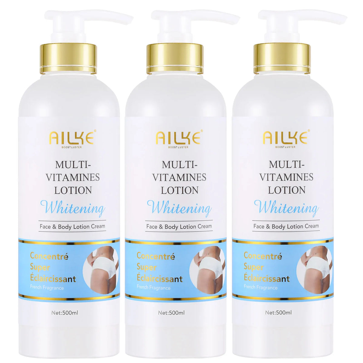 AILKE Multivitamin Whitening Skincare For Women, Moisturizing, Remove Dark Spots, Melanin, Hyperpigmentation, Uneven Skin Tone