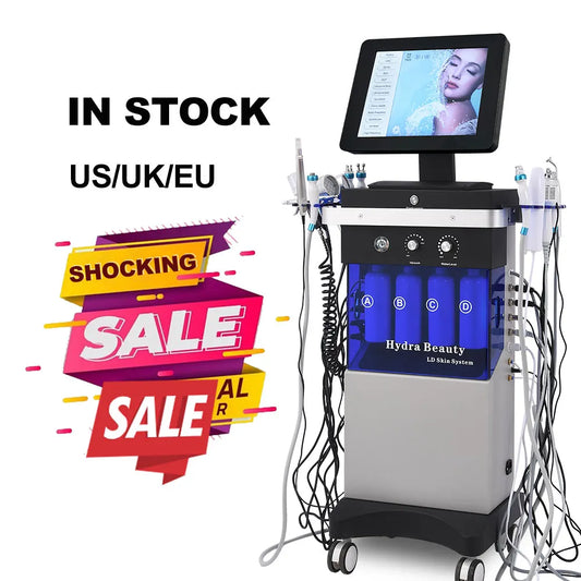 14 In 1 hydro facial  Machine  hydra beauty facial  Machine beautiful equipment