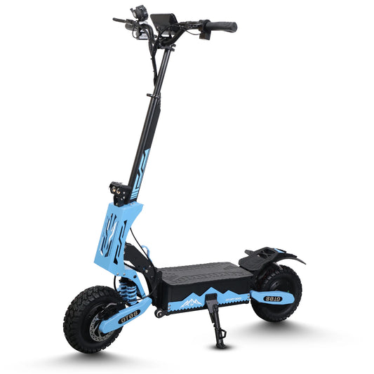Arwibon Dual Motor Off Road Electric Scooter With Seat