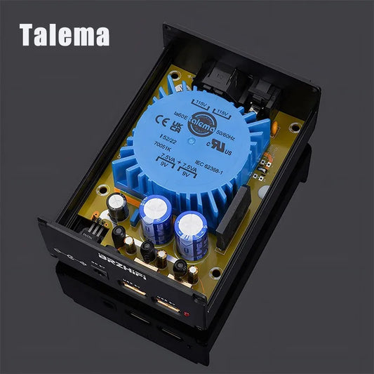 15W DC5V USB Audio Linear Power Supply for TALEMA LT1086CT CLC Filters DC5521 Low Noise CAS XMOS for DAC Headphone Amplifier
