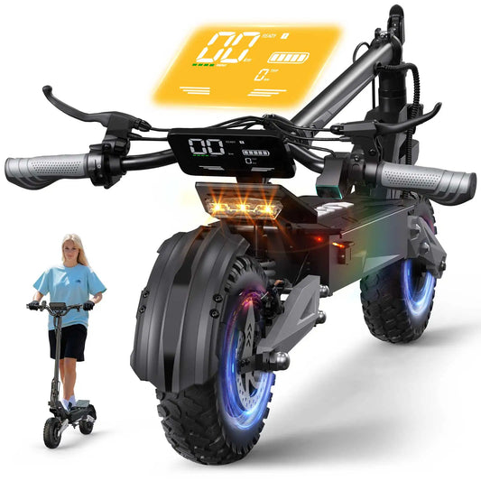 OOTD T10 Foldable Electric Scooter With Powerful Motor And Long Range
