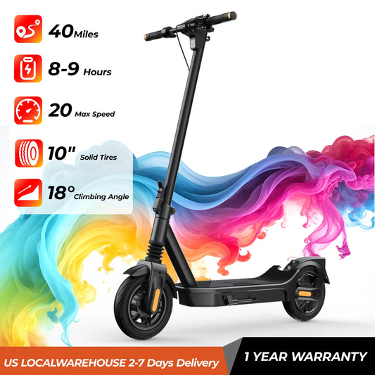 HeroPick Foldable Electric Scooter With Dual Suspension And App Control
