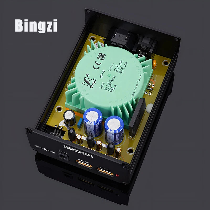15W DC5V USB Audio Linear Power Supply for TALEMA LT1086CT CLC Filters DC5521 Low Noise CAS XMOS for DAC Headphone Amplifier
