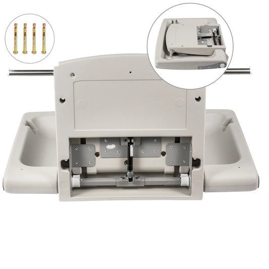 Commercial Wall Mounted Fold Down Baby Diaper Changing Station	Table