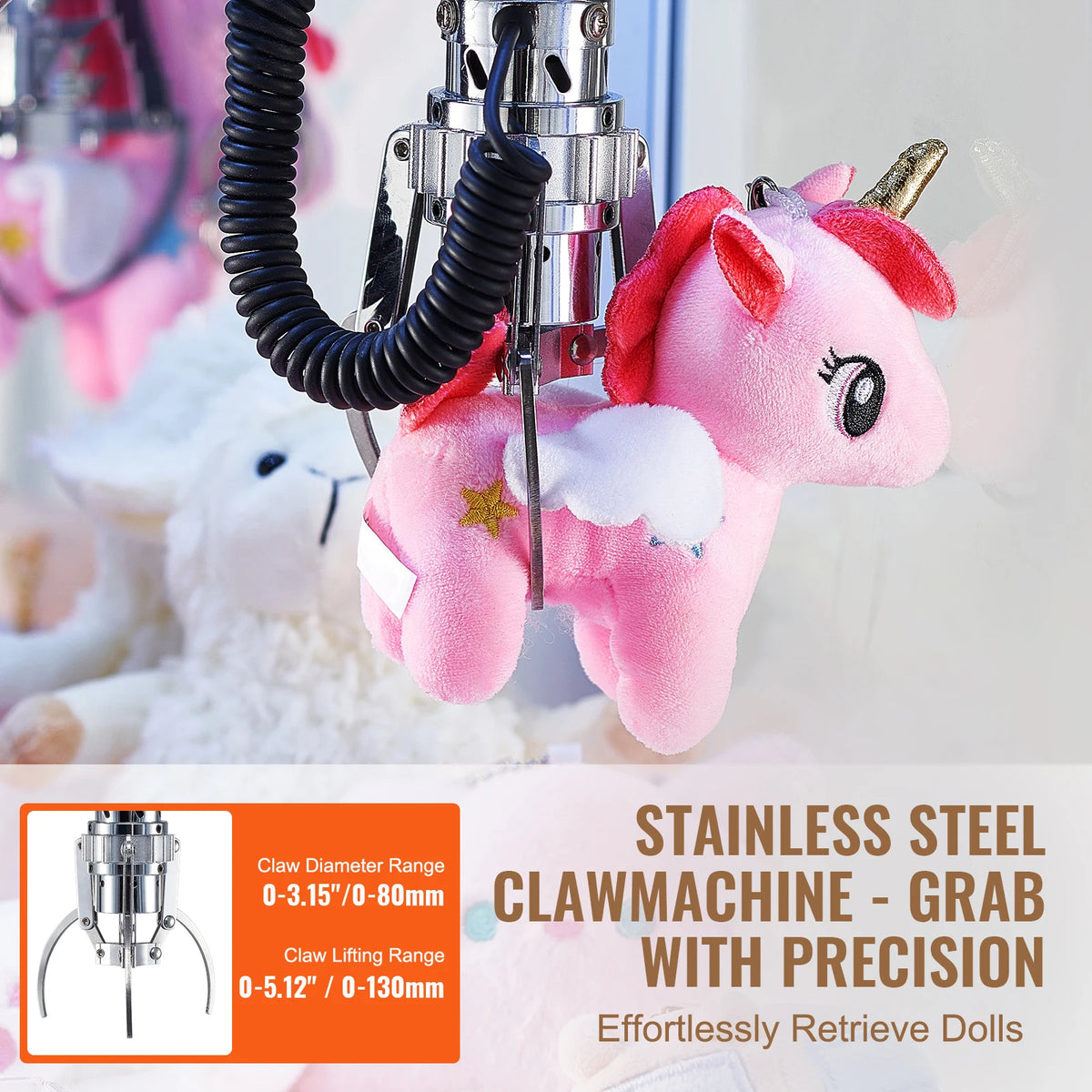 SucceBuy Arcade Claw Machine Prize Grabber Vending Game for Kids