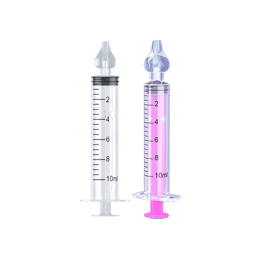 Baby Silicone Nasal Aspirator Syringe for Gentle Nose Cleaning