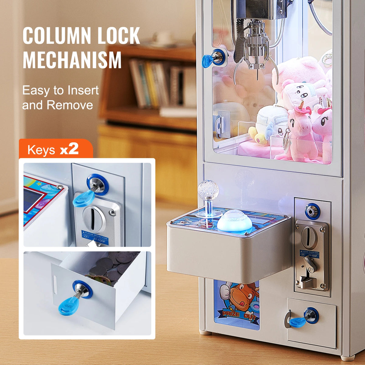 SucceBuy Arcade Claw Machine Prize Grabber Vending Game for Kids
